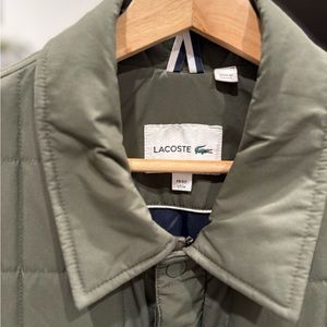 Used Lacoste light puffer jacket medium